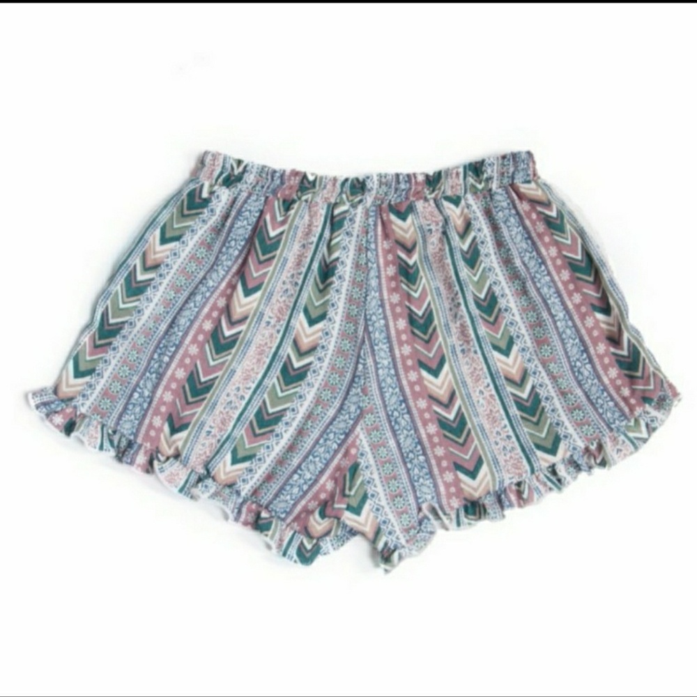 Spring Ruffle Shorts